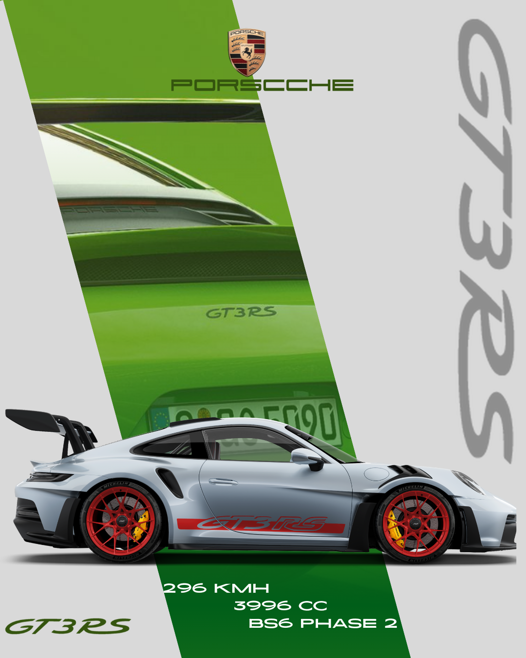 Porsche GT3 RS Poster